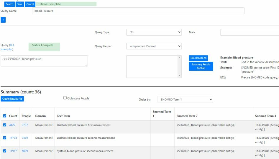 Query using NHS FHIR SNOMED CT API